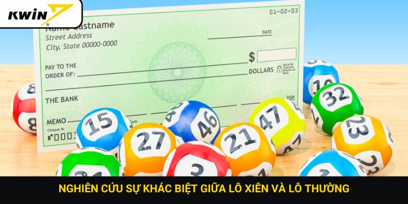 Nghiên cứu sự khác biệt giữa lô xiên và lô thường